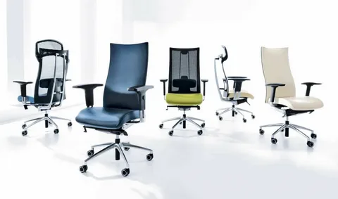 صندلی اداری فریم فلزی با ساختار مقاوم